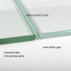 Extra helder diamant glas