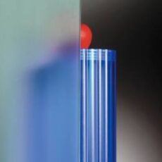 Samples gekleurd glas